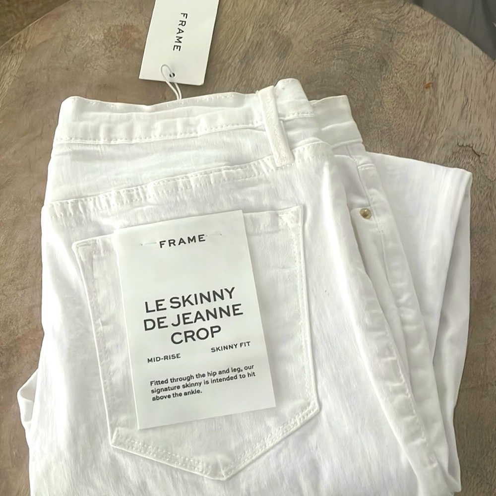Frame le skinny de Jeanne crop